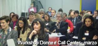 Workshop Donne e Call Center - marzo